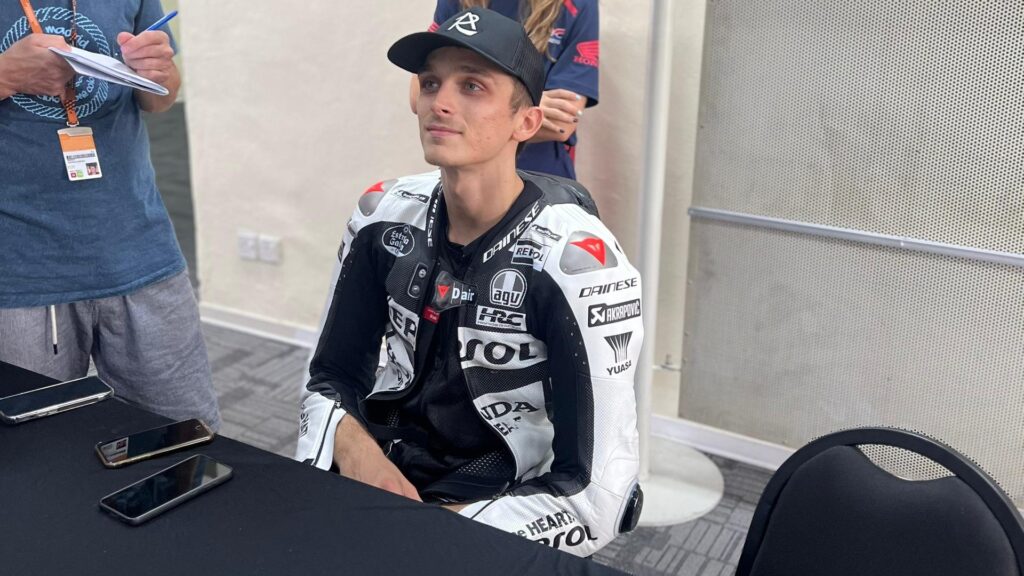 Luca Marini: “Kami perlu terus berkerja kerana bagi saya, prestasi (jentera) berada di 60%.”