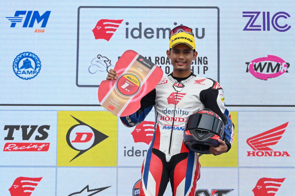 Azroy Hakeem Makes Creates Victory After ‘DNF’ Race 1 & 2 in Buriram