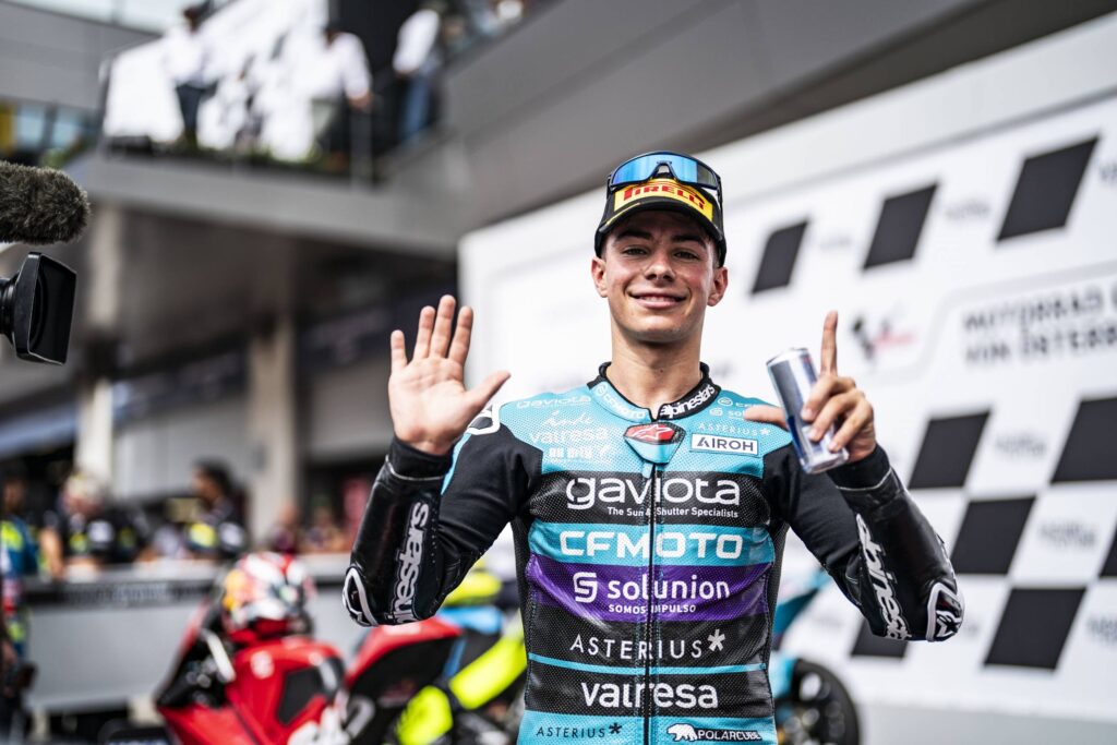 David Alonso Ke Moto2 Musim Hadapan Bersama CFMOTO Inde Aspar Team