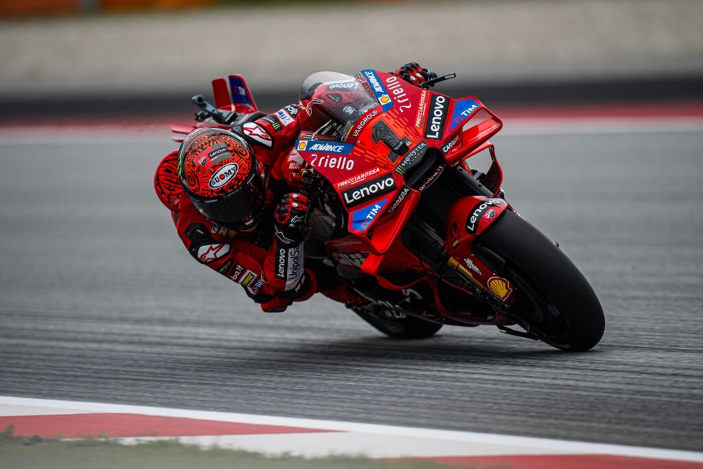 Bagnaia enggan beri laluan mudah,ungguli sesi latihan