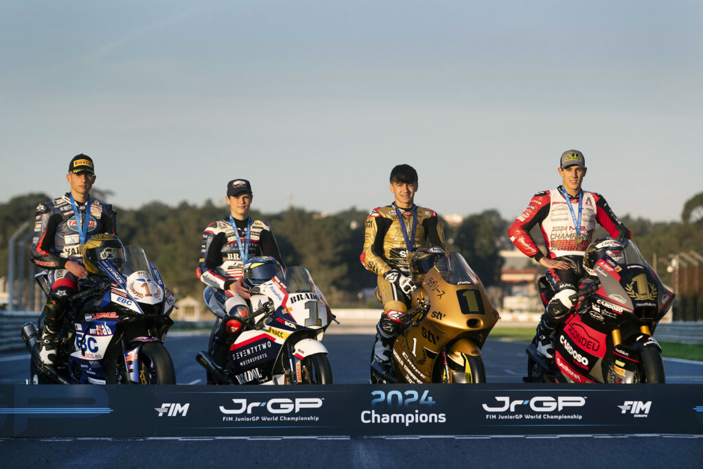 Alvaro Carpe sah Juara Dunia FIM JuniorGP 2024