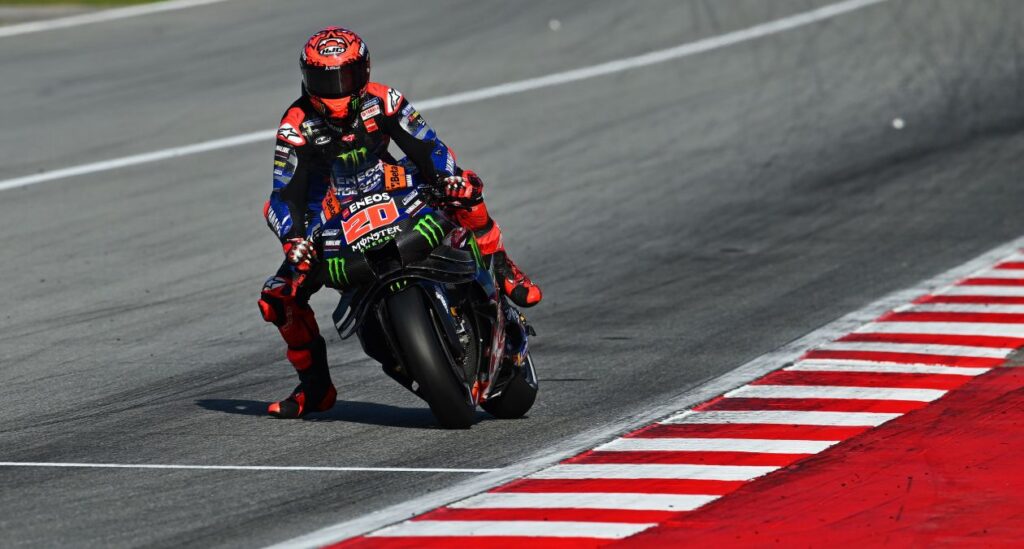 Sesi ujian yang positif, Fabio Quartararo mencatat masa ke-2 terpantas