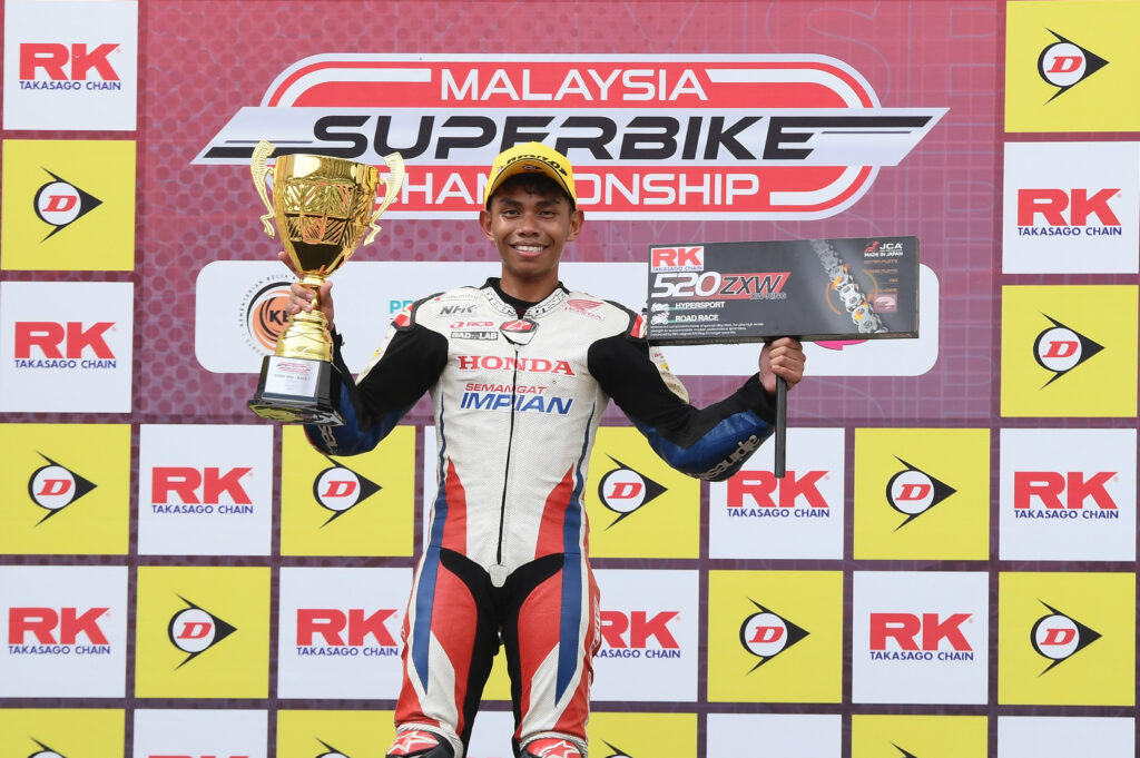 Helmi yakin mampu rampas trofi kejuaraan MSBK600