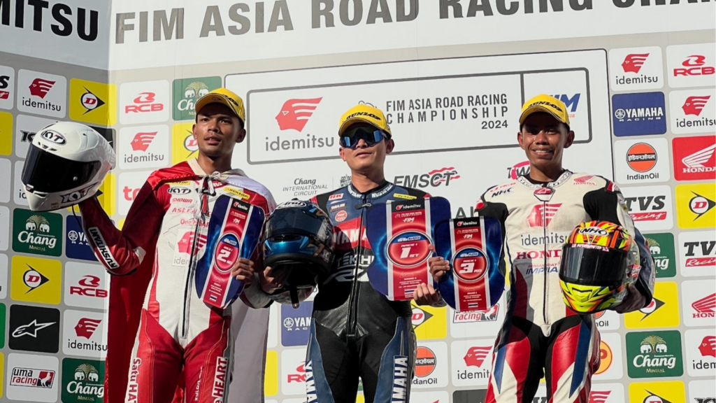 Zaqhwan dan Helmi raih podium di Buriram