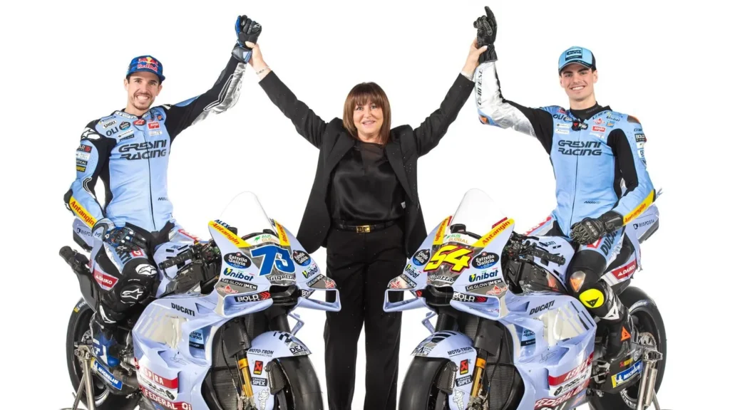 Pasukan Gresini Racing MotoGP kembali ke litar dengan sentuhan Quicksilver