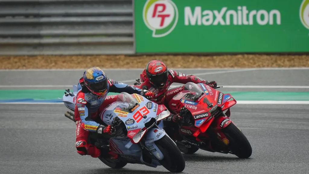 5 pertembungan epik antara Marquez dan Bagnaia