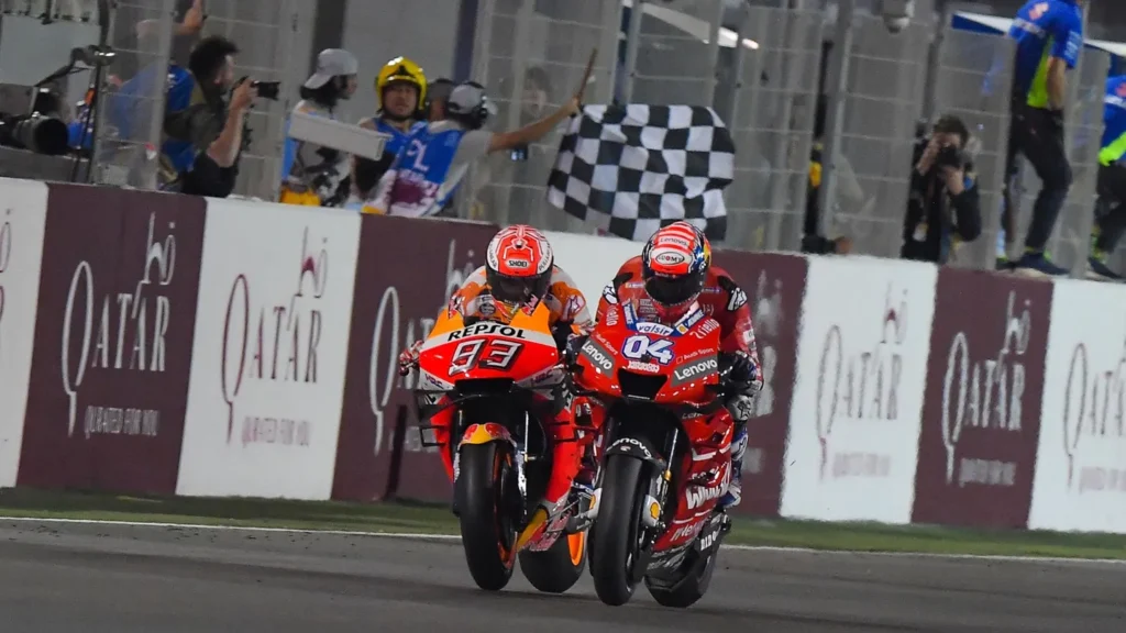 5 Aksi terbaik MotoGP di Lusail
