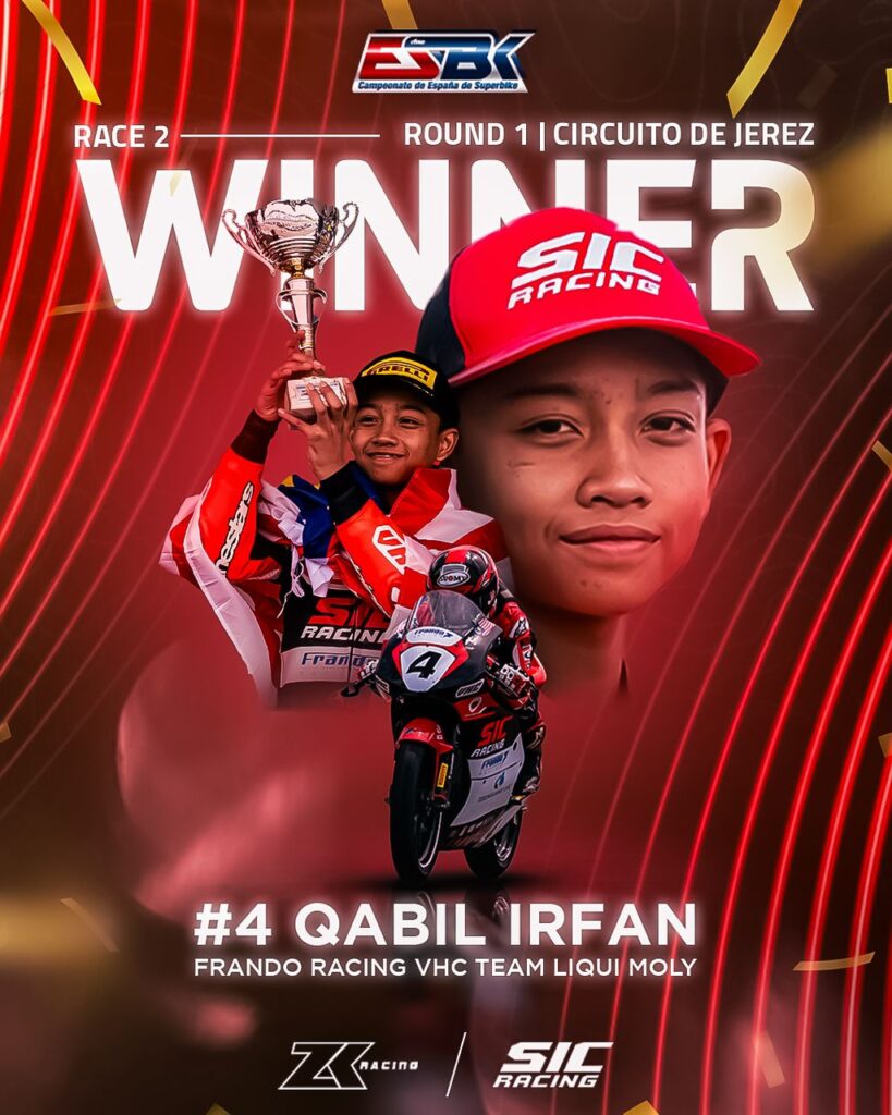 Qabil Irfan raih kemenangan berganda di ESBK Talent CUP