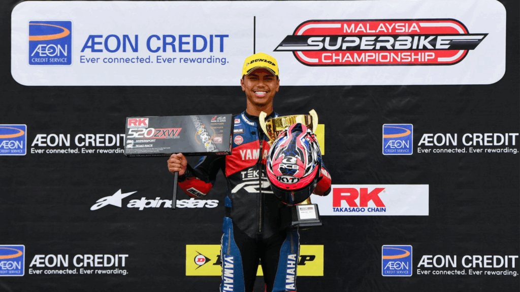 Kasma lepas gian di Malaysia Superbike Championship 2025