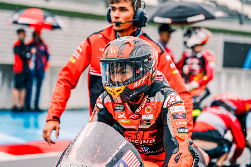 Hujan jejas rentak Hakim Danish di Magny-Cours