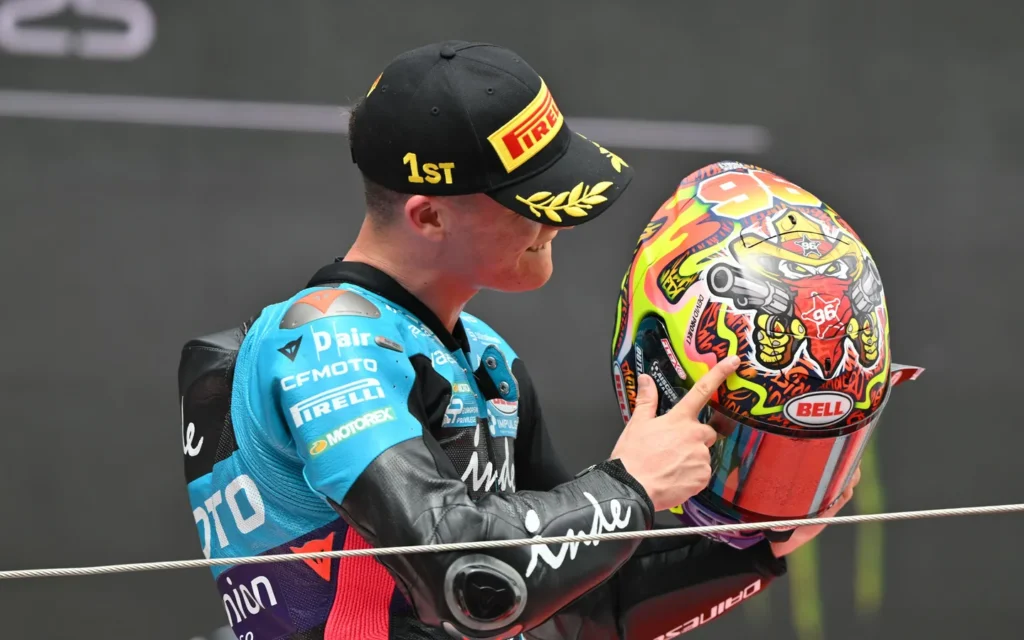 Holgado raih kemenangan pertama