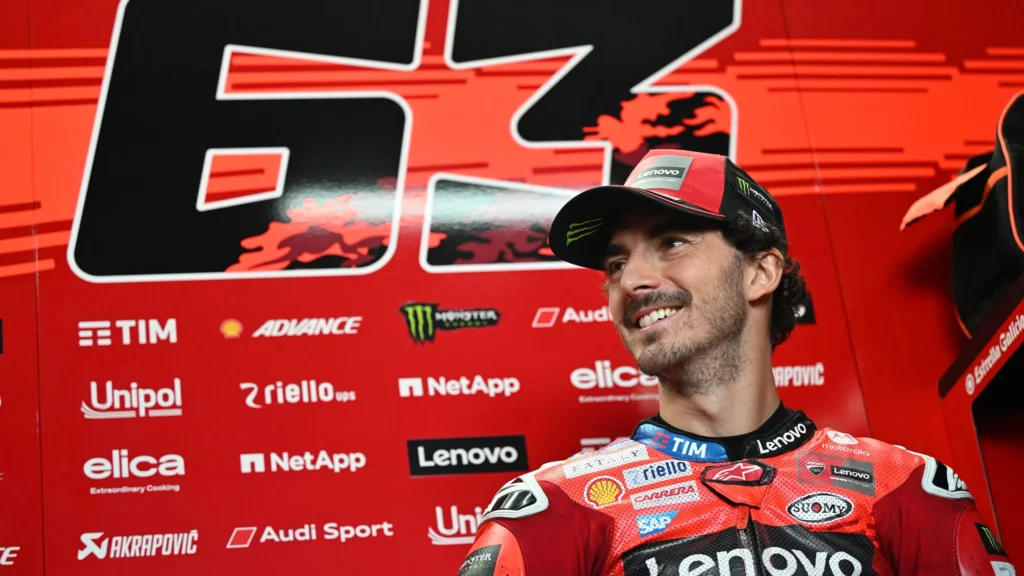 Bagnaia sah uji jentera GP24 ketika di Misano