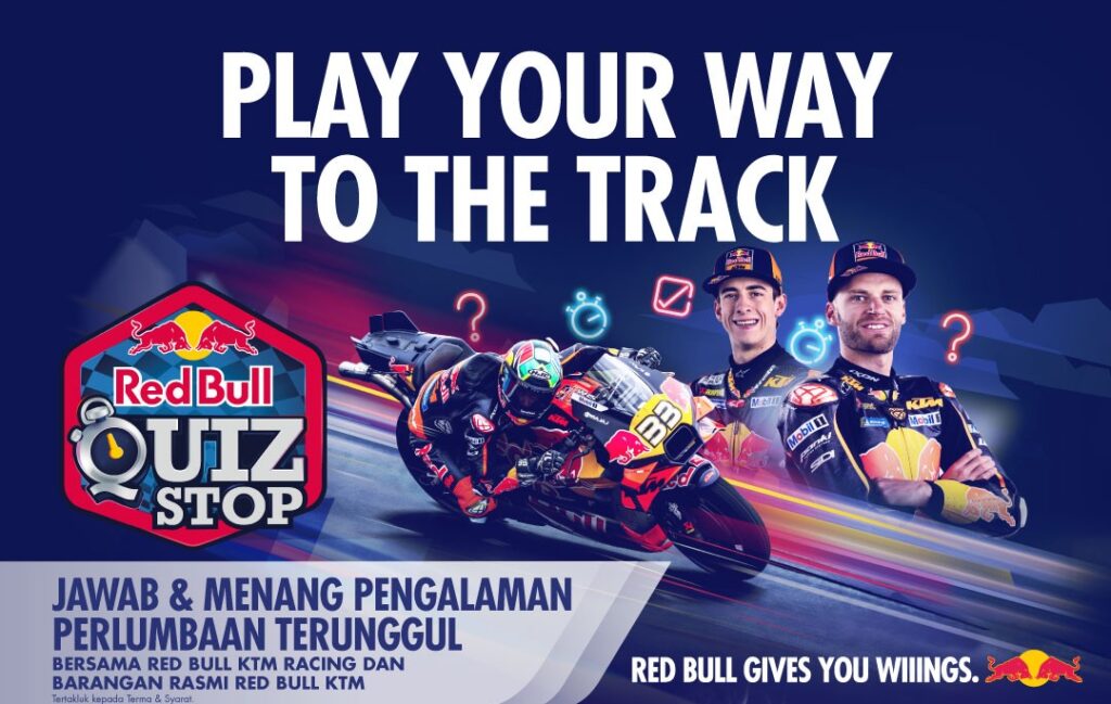 Menang pengalaman paling padu di GP Malaysia dengan Red Bull