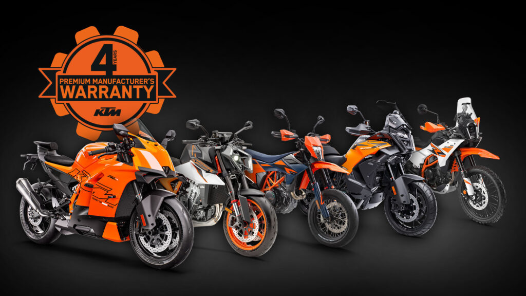 KTM tawar jaminan premium 4 tahun untuk model 2025