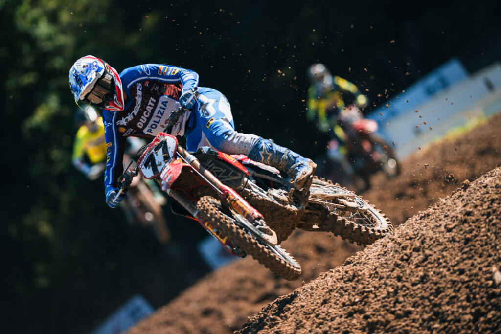 Mancini raih podium MX2 di Fermo