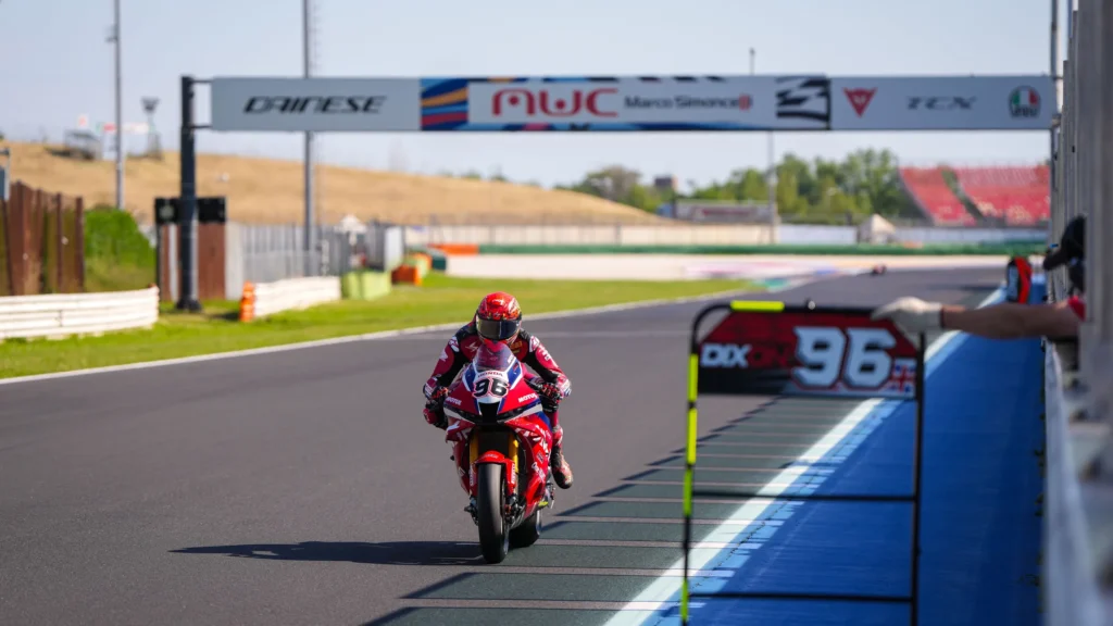 Selepas 3 bulan berehat, Jake Dixon kembali uji jentera Honda di Misano