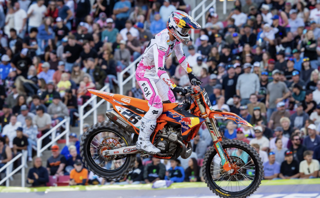 Jorge Prado akhiri musim AMA Supercross 2026 dengan podium