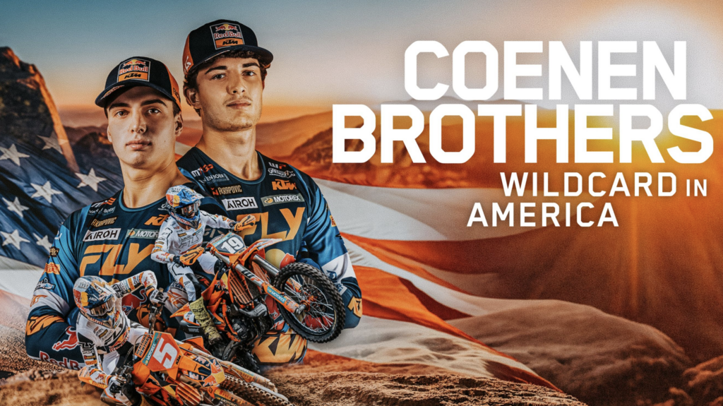 Lucas dan Sacha Coenen bakal sertai 3 pusingan AMA Pro Motocross 2026